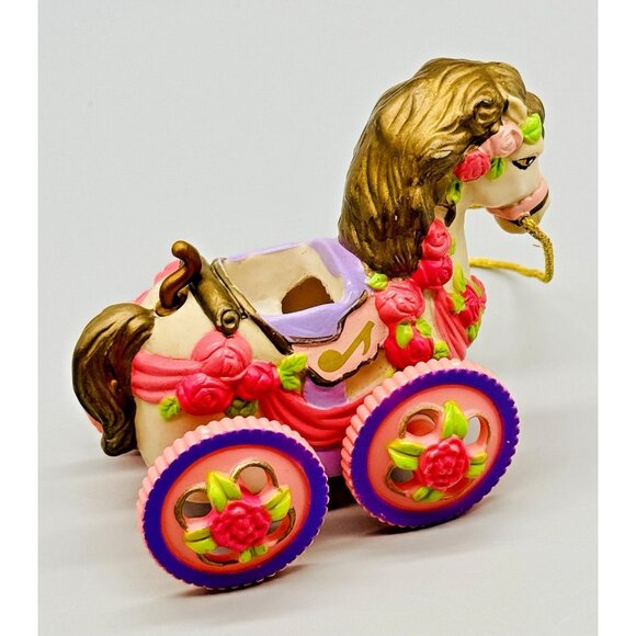 Kid Kore Carousel Parade Horse Lot of 3 Black Brown Tan American Greetings 1999 - Picture 9 of 10